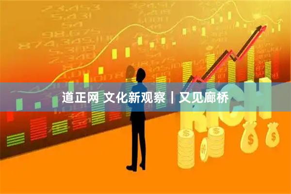 道正网 文化新观察｜又见廊桥